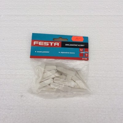 Klínky obkladačské plastové 0-8 mm, 30 kusů